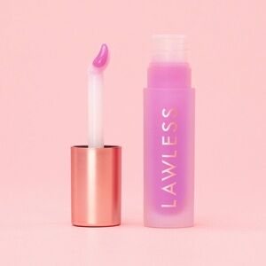 LAWLESS Forget the Filler Lip Plumping Line Smoothing Gloss in VIOLET BLOOM